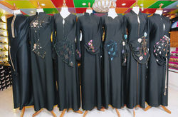 Black Burkha Fabric