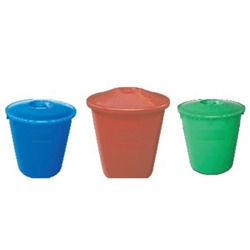 plastic waste bins