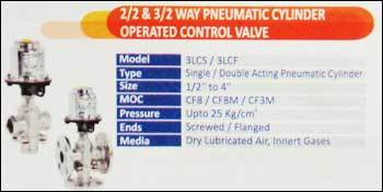 2/2 and 3/2 Way Pneumatic Cylinder 