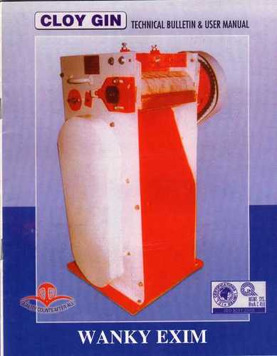 Laboratory Cotton Ginning Machine