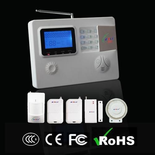 LCD GSM+PSTN Dual-Network Home Anti-Theft Alarm System