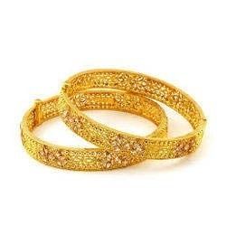 Ladies Gold Bangles