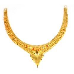 Ladies Gold Necklace