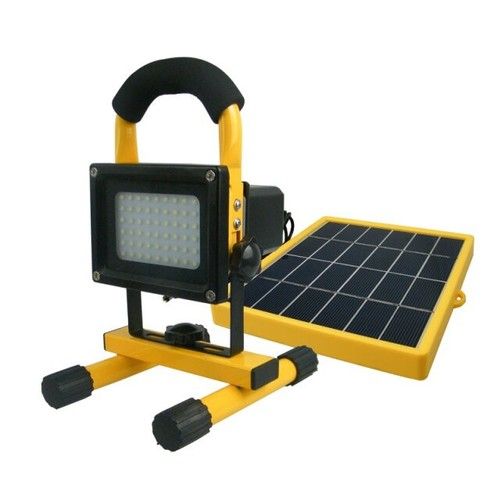 10W Solar Powered LED Flood Light