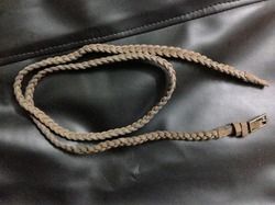 Braided Leather Belt