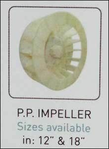 PP Impeller - Superior Quality Polypropylene, 12" and 18" Sizes - Durable, High Performance Design