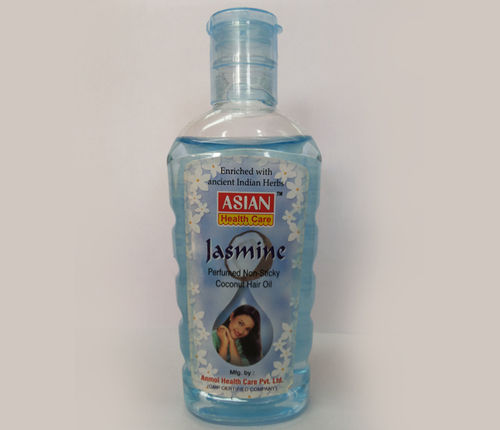 Asian Jasmine Perfumed Non Sticky Coconut Hair Oil