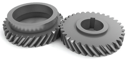 Helical Gear - EN-8/19/24/31/36 Cast Iron, 2" to 192" O.D. | High Strength, Precise Dimensions, Robust Durability, Easy Installation