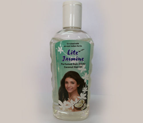 Lite Jasmine Perfumed Non Sticky Coconut Hair Oil