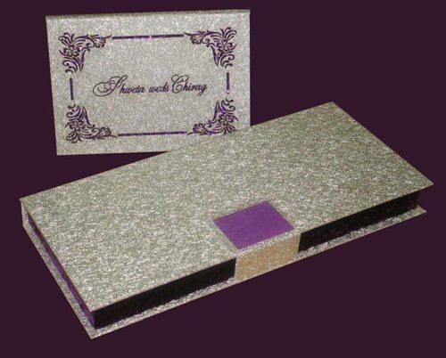 Wedding Invitation Card Packaging Box 01