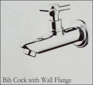 Bib Cock With Wall Flange