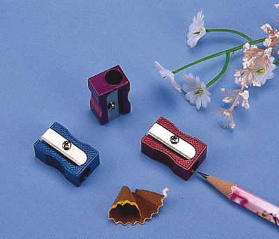 Pencil Sharpeners - Aluminum & Plastic, ISO9001:2000 Certified Quality, Durable Design for Office Use