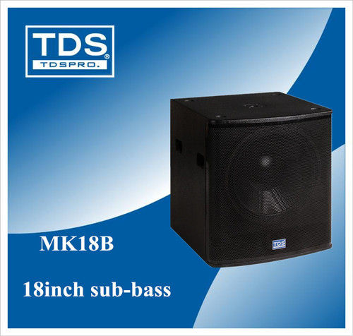 Single 18 Inch Sub Bass Audio Entertainment Speakers