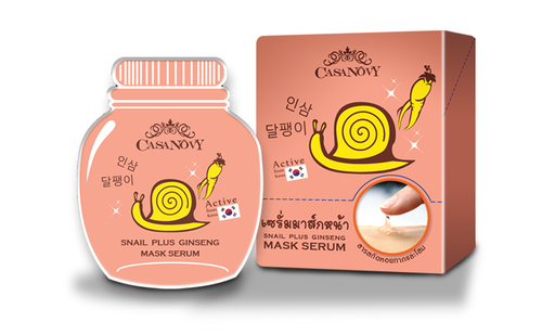 Snail Plus Ginseng Facial Mask Serum By Feel Indy Co., Ltd.