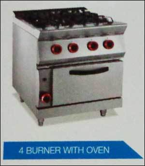 4 Burner with Oven 