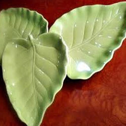 Acrylic Serving Leaf Platter