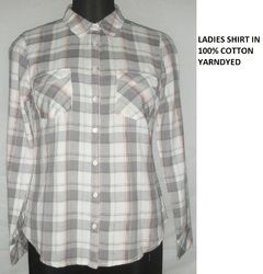 Designer Ladies Cotton Shirt