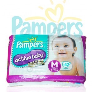 pampers active baby m