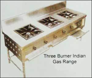 Three Burner Indian Gas Range