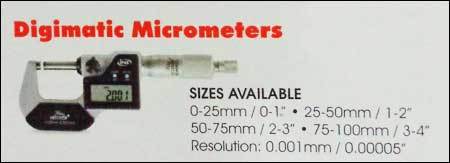 Digimatic Micrometers