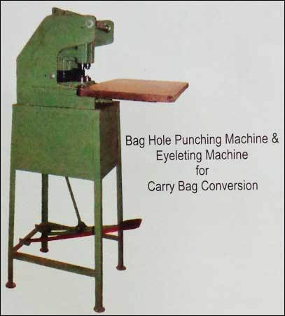 कैरी बैग रूपांतरण के लिए आईलेटिंग मशीन 