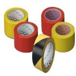 Floor Marking Tapes - Durable PVC Material, Available in Multi-Colored Options for Industrial Path Segregation