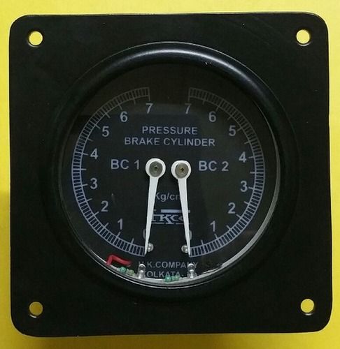 Duplex Pressure Gauge With Self Illuminated LED Type