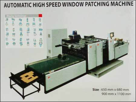 Automatic High Speed Window Patching Machine