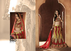 Bridal Exclusive Designer Wedding Lehenga Saree