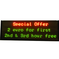 Multi Line LED Display