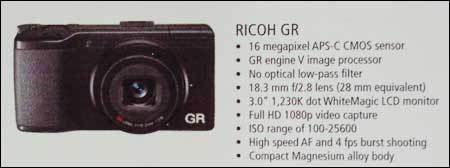 Digital Compact Camera (RICOH GR) 