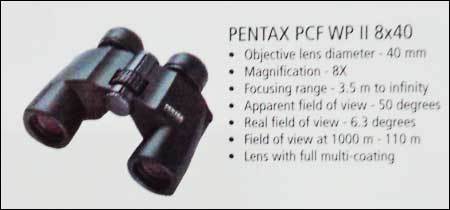 Binoculars (Pentax PCF WP II 8x40)