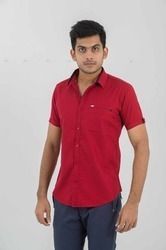 Men Designer Half Sleeve Shirt