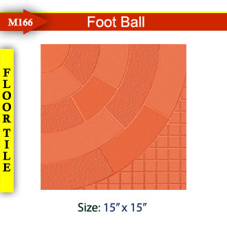 Rubber Moulds for Foot Ball Floor Tiles