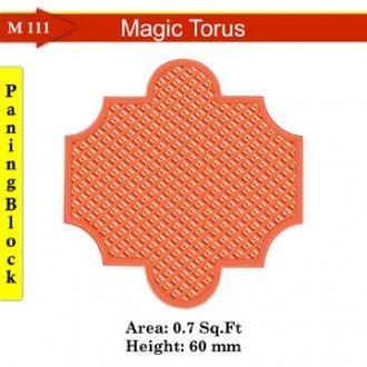 Rubber Moulds for Magic Torus Paving Block (M111)