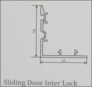 Sliding Door Inter Lock For Sliding Window Profile