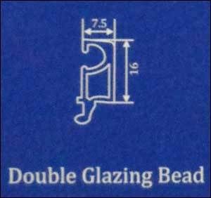 Sliding With Mosquito Net Window Profile Double Glazing Bead