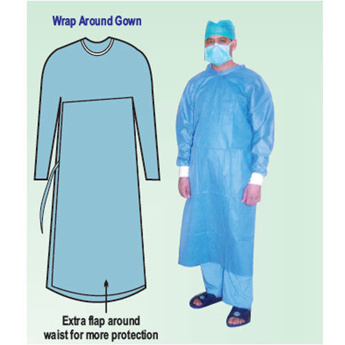 Disposable Wrap Around Gowns