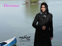 Diyanah Jalabiya Muslim Dress