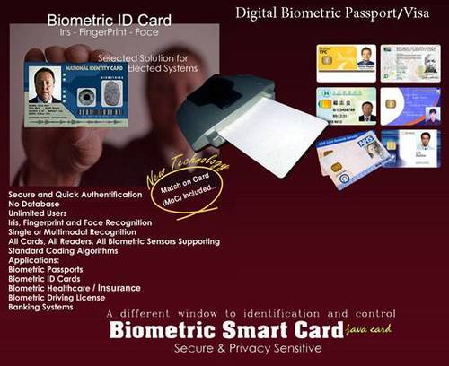 Biometric JAVA Applets for Smart Cards