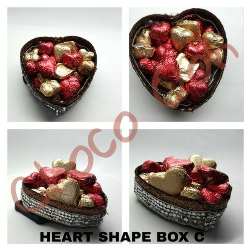 Heart Shape Anniversary Chocolate Box