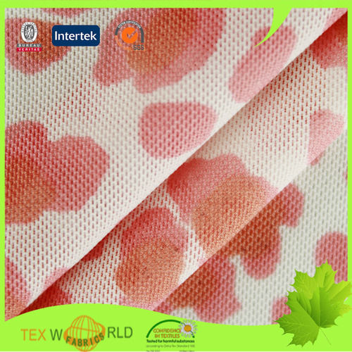 Printed Knitting Tricot Elastic Mesh Fabric For Underwear (Jn005)