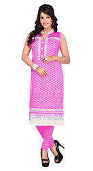 Net Fabric Stylish Kurtis