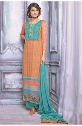 Stylish Embroidered Salwar Kameez