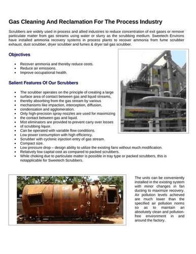 Gas Cleaning Equipment 