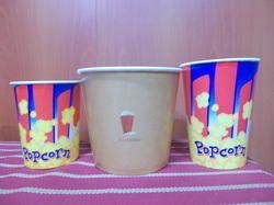 Thick Paper Popcorn Tubs