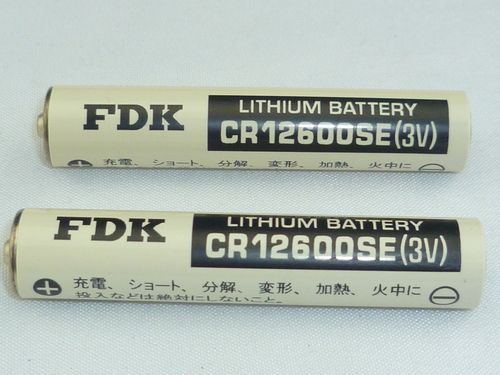 Pile lithium 3v CR14250SE 1/2AA 900mah FDK SANYO