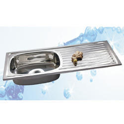 Single Bowl Sink with Drainboard