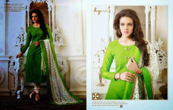 Designer Chanderi Suits