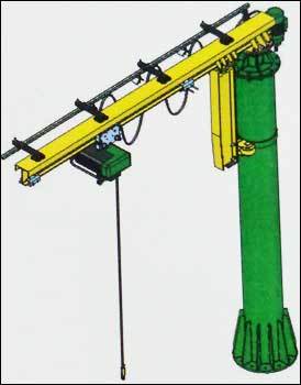 Colum Mounted Jib Crane 350 degree or 360 Degree